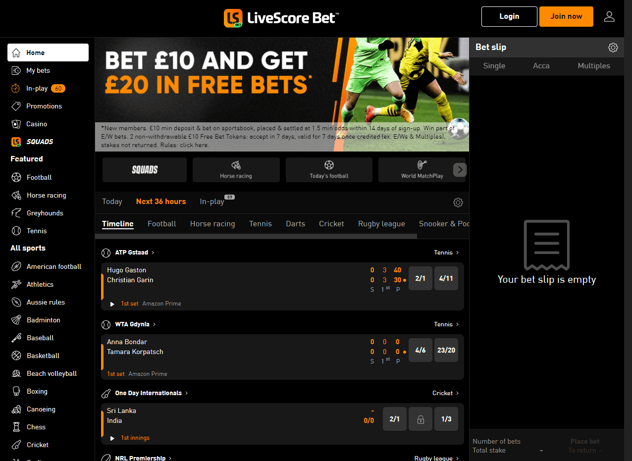 In-Play with LiveScore Bet: Convert Half-Time Leads into Full-Time Wins!